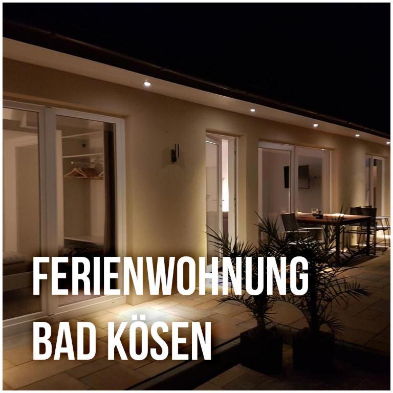 Ferienwohnung Bad Koesen Buitenkant foto